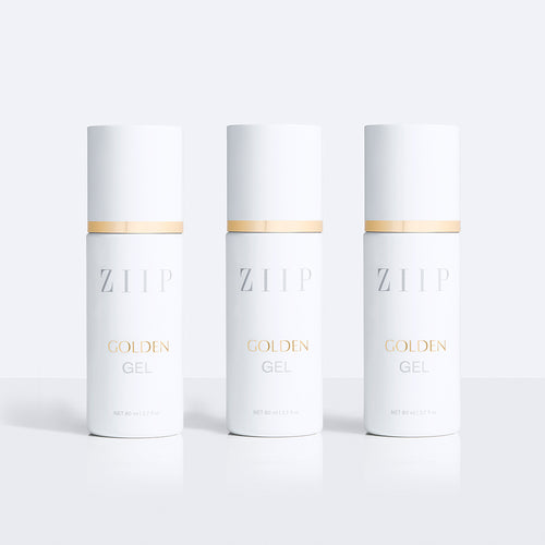 ZIIP Golden Gels - 3 Bottles