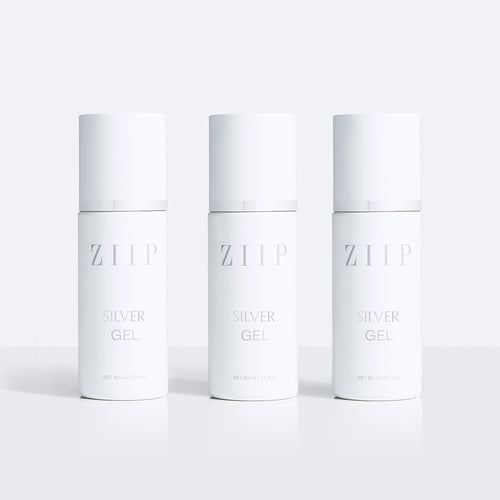 ZIIP Silver Gels - 3 Bottles