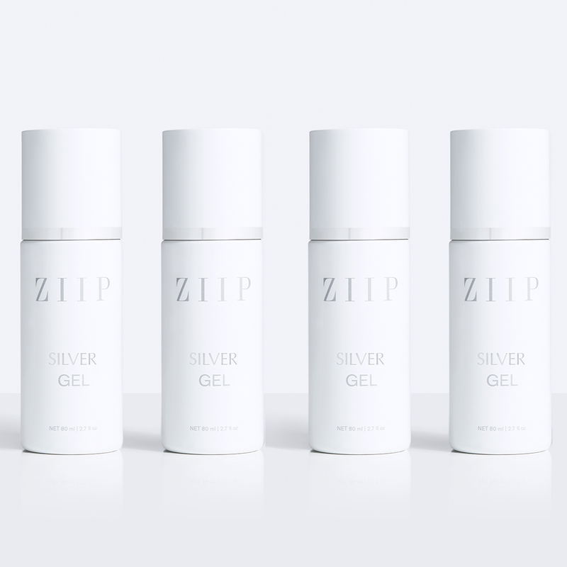 ZIIP Silver Gels - 4 Bottles