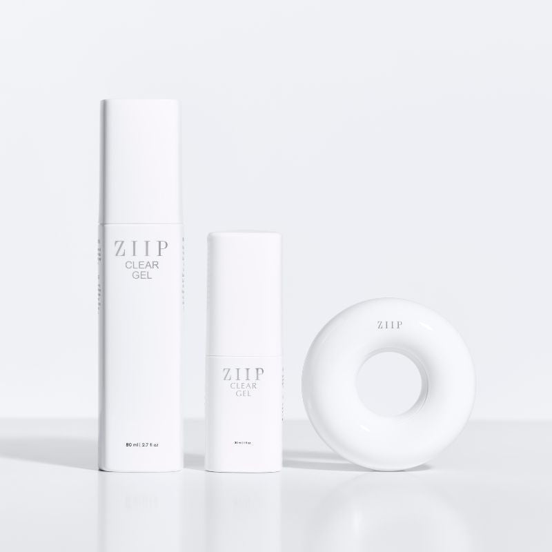 ZIIP DOT White & Clear Gel